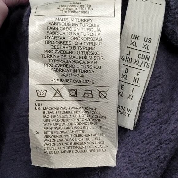 ADIDAS Warm-Up Beak-Away Pants XL Basketball Navy-Blue - Picture 14 of 16